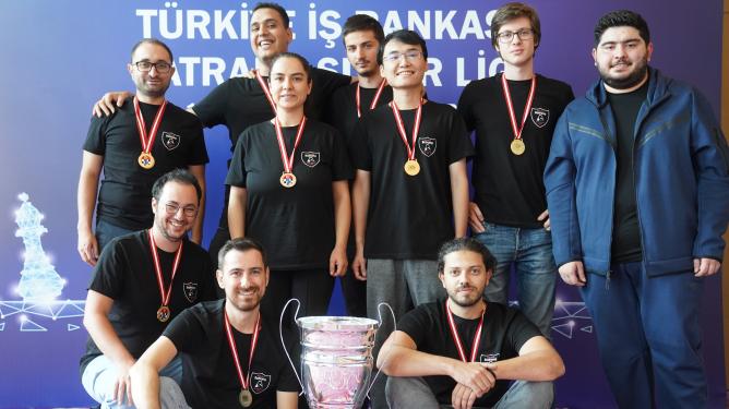 Satranç Süper Ligi Şampiyonu Göktürk Satranç Spor Kulübü Oldu